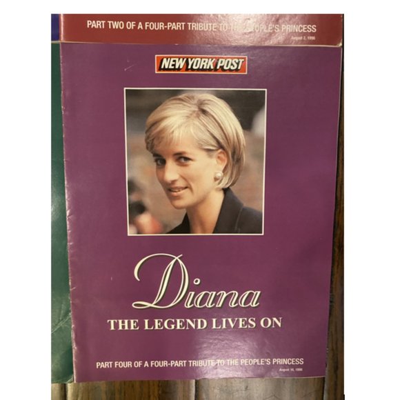 Vintage Magazines ; Princess Diana Four-Part Tribute 1998 New York Post - Picture 5 of 6